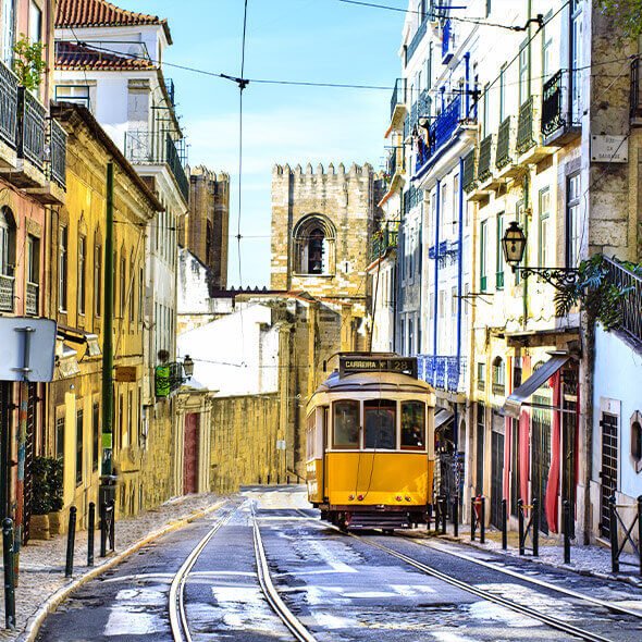Tram 28 Route - Tram Ride in Lisbon