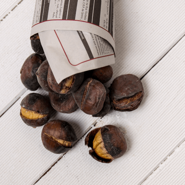 Roasted chestnuts Portugal