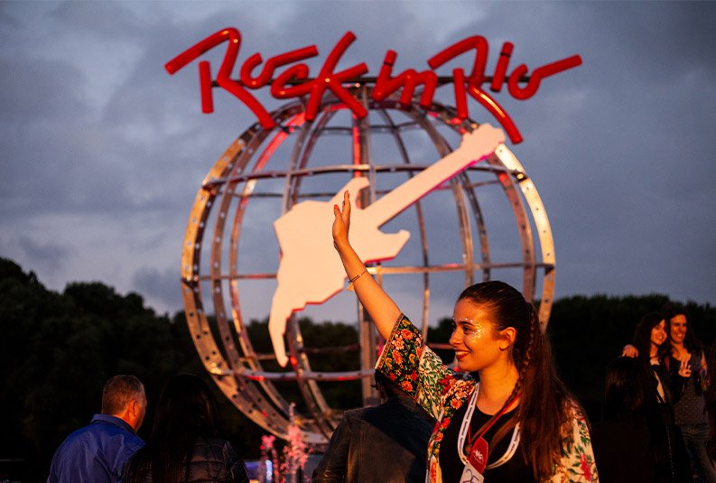 Entrance to Rock in Rio 2022