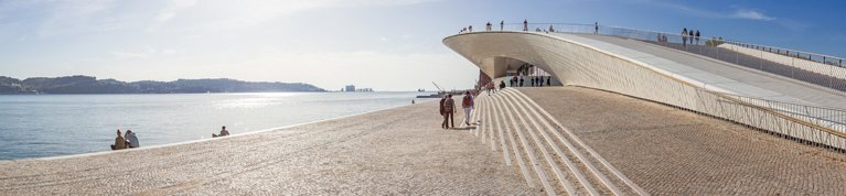 View over Lisbon and Tagus river